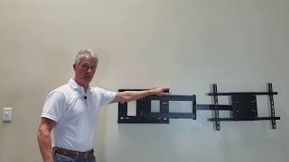 Overview of the WMWDualStud40 Wall Mount for 32quot to 70quot LCD TVs [upl. by Adlay]