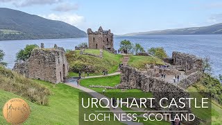 Urquhart Castle TourWalkthrough  Loch Ness Scotland  4K [upl. by Haisi515]