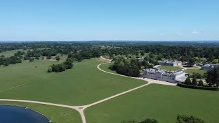 Woburn  Abbey Gardens Drone [upl. by Anitteb]