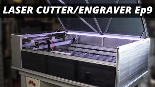 Ep9 Finished The DIY CO2 Laser Cutter  Engraver Build Series [upl. by Blodgett]