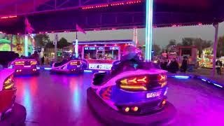 William Percivals Dodgems Onride Pov  Farrars Funfair Sheffield 26102024 [upl. by Aitsirhc]