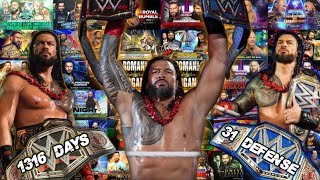 Roman Reigns Every WWE Universal Title Defenses Of [upl. by Lempres]