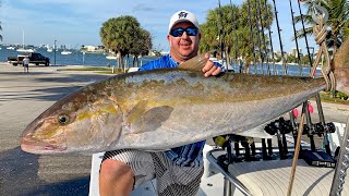 Massive Amberjack and Boat Launch Fail [upl. by Ased]