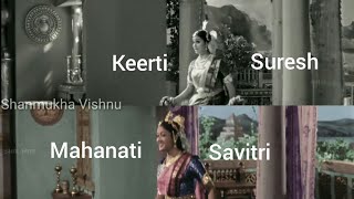 Mahanati Savitri  Keerty Suresh Mayabazar Scene [upl. by Arikal]