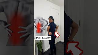 Mid back PAIN RELIEF WITH THIS STRETCH midbackpain backpainexercises backpainrelief [upl. by Reivad]