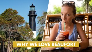 BEAUFORT SOUTH CAROLINA  a few things we LOVE about BEAUFORT [upl. by Anabal356]