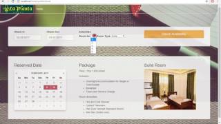 Hotel Reservation System [upl. by Ecnaled]