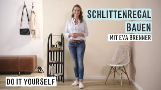 Schlittenregal bauen mit Eva Brenner [upl. by Atinal]