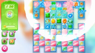 Lets Play  Candy Crush Jelly Saga Level 4241  4250 [upl. by Akenat]