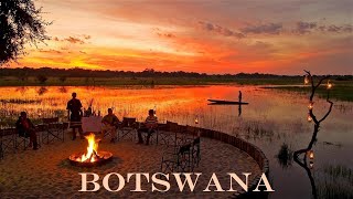 Top 10 Best Luxury Safari Lodges amp Camps in Botswana Okavango Delta Chobe Park Linyanti Kalahari [upl. by Kared]