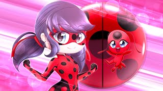 Ladybug Transformation  MIRACULOUS LADYBUG  Gacha Club [upl. by Yrellih]