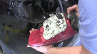 How to Remove Your Tail Light  Replace Bulbs  AUDI A3 20052008 [upl. by Annaik]