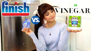 How To Clean Your Dishwasher  Finish Dishwasher Cleaner VS Vinegar [upl. by Drofniw]