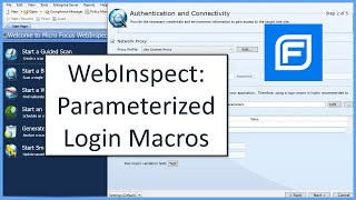 Parameterized Login Macros in WebInspect [upl. by Sawtelle]