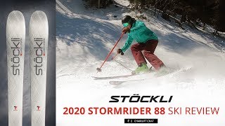 2020 Stockli Stormrider 88 Ski Review [upl. by Birdie]