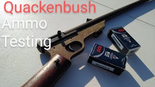 Quackenbush Ammunition Testing [upl. by Enohs636]