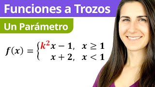 Continuidad de Funciones a Trozos con UN PARÁMETRO 📉 [upl. by Wilkinson]