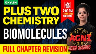 Plus Two Chemistry  Biomolecules  Xylem Plus Two [upl. by Airun]