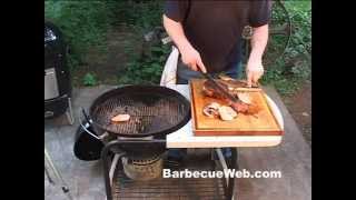 How to Roast Beef on the grill  Recipe [upl. by Witkin]