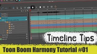 Toon Boom Harmony Tutorial 01  Timeline Tips [upl. by Allyce]