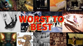 Korn Albums Ranked Worst To Best 19942022 [upl. by Eelirak631]