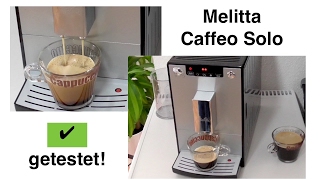 Test Melitta Caffeo Solo E950 103 Kaffeevollautomat [upl. by Tommi]