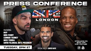 MVP vs Mike Perry Press Conference  BKFC 27 [upl. by Htebazle]