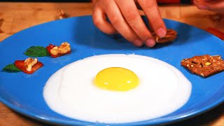 Molecular gastronomy Dessert egg Video 2 [upl. by Assetak]