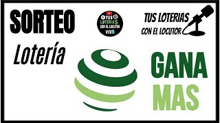 Sorteo Lotería Nacional tarde GANA MAS Resultados En Vivo de hoy miercoles 4 de septiembre de 2024 [upl. by Seibold]