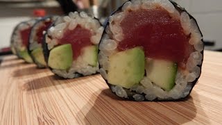 Sushi  hoe zelf sushi rolls te maken [upl. by Asiak]