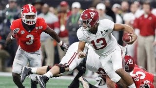 2018 National Championship 4 Alabama vs 3 Georgia [upl. by Emyam]