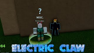 UPDATE 15 How to Get Electric Claw  Blox Fruits [upl. by Serena80]