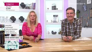 Jewellery Maker Live 170823  With Carol Roache GIA AJP amp Mark Smith [upl. by Mattie838]