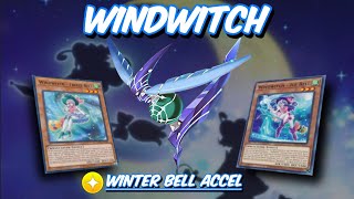 YuGiOh Duel Links Winds of winter snow and ice Let it power blow everything away Windwitch [upl. by Caren]