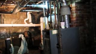 field power venter install on old boilerwater heaters [upl. by Diskin]