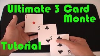 Ultimate 3 Card Monte Magic Tutorial [upl. by Dnalhsa947]