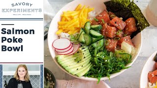 How to Make the Ultimate Salmon Poke Bowl at Home [upl. by Madalena58]