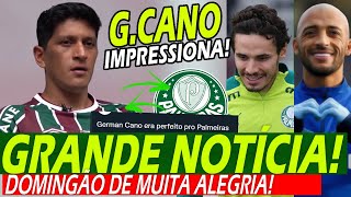 nossa german cano quotse ofereceuquot ao palmeiras  VITOR HUGO volta ao verdão  É CAMPEÃO PAULISTA [upl. by Biddy]