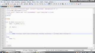 PHP Tutorial  URL Shortener with HTACCESS Part 13 [upl. by Wachtel]