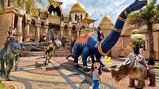 Di Kejar Dinosaurus Permainan Anak Trex  Dino Park Jurassic Park [upl. by Marisa]