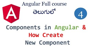 Component in Angular  How To create new component what is component in Angular Angular tutorials [upl. by Emery877]