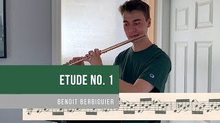 Berbiguier Flute Etude No 1 [upl. by Elora629]