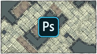 How To Make a Custom Dungeon Map with Photoshop and Assets from 2Minute Tabletop [upl. by Maletta891]