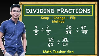 Dividing Fractions  Dividing Rational Numbers [upl. by Eittap]