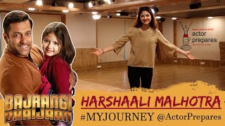 HarshaaliMalhotra786  My Journey at Actor Prepares  Bajrangi Bhaijaan [upl. by Narcissus517]