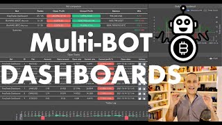 FreqTrade  Build a multiBOT Dashboard to control your BOT ARMY [upl. by Beetner]