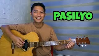 PASILYO  BASIC GUITAR TUTORIAL  BEGINNERS [upl. by Aikan471]