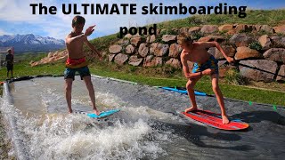 How to make the ULTIMATE skimboard pond [upl. by Hodgson897]