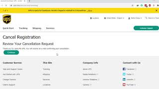 How to Delete UPS account [upl. by Barnie]
