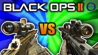 Black Ops 2  DSR 50 vs Ballista Sniper  Best Bolt Action Sniper  Call of Duty BO2 Multiplayer [upl. by Siramay988]